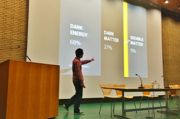 Talking about dark matter at Catz Exchange